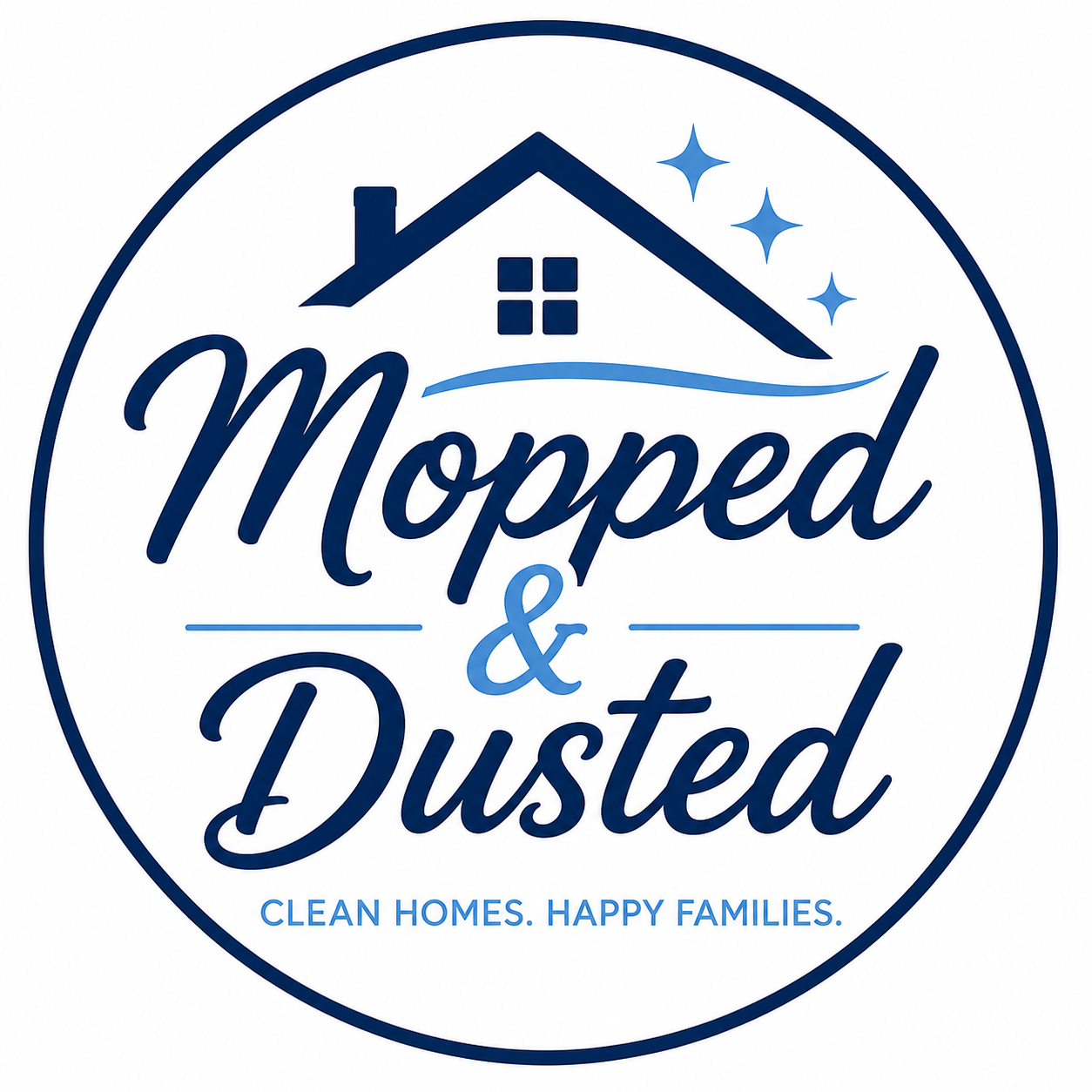 Mopped and Dusted logo